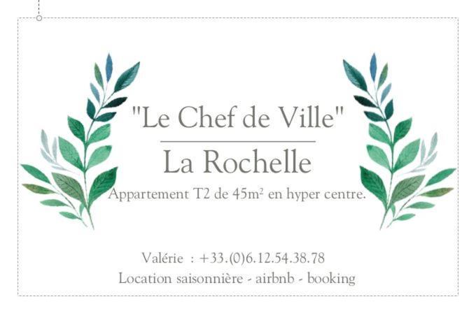 Superbe Duplex De 70M2 Avec 2 Chambres En Hyper Centre Au Calme Sur Cour Classe 3 Etoiles Avec Parking En Option La Rochelle  Dış mekan fotoğraf